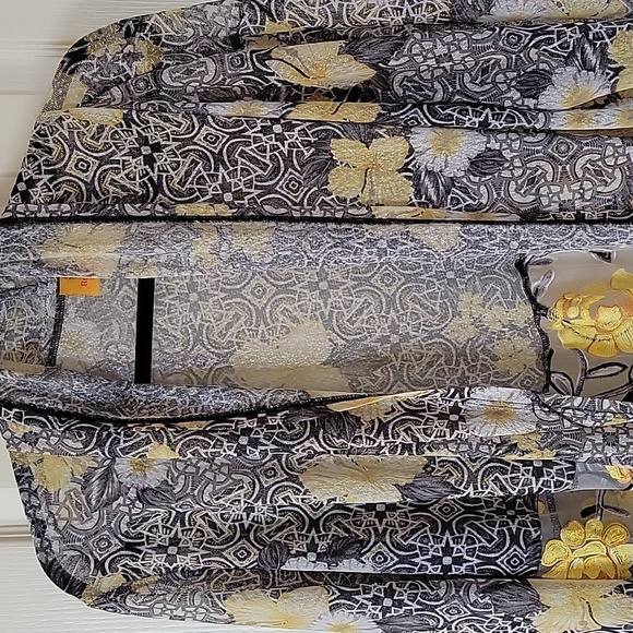 Ruby Rd Sheer Floral Duster - Picture 3 of 12